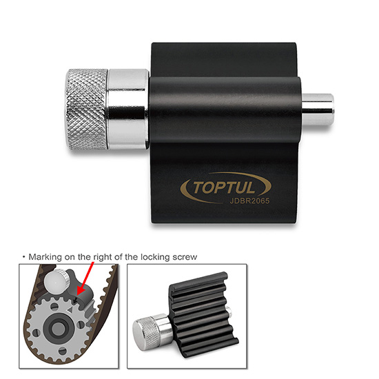 OUTIL BLOCAGE VILEBREQUIN VW AUDI SEAT SKODA TDI - TOPTUL