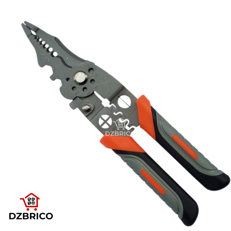 Pince electricien multioptions orange SFT