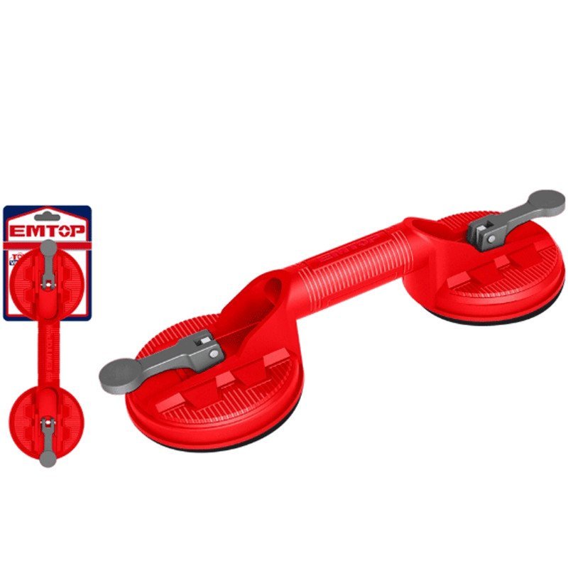 Ventouse Double Têtes Emtop  - Max. traction 50 kg EMTOP