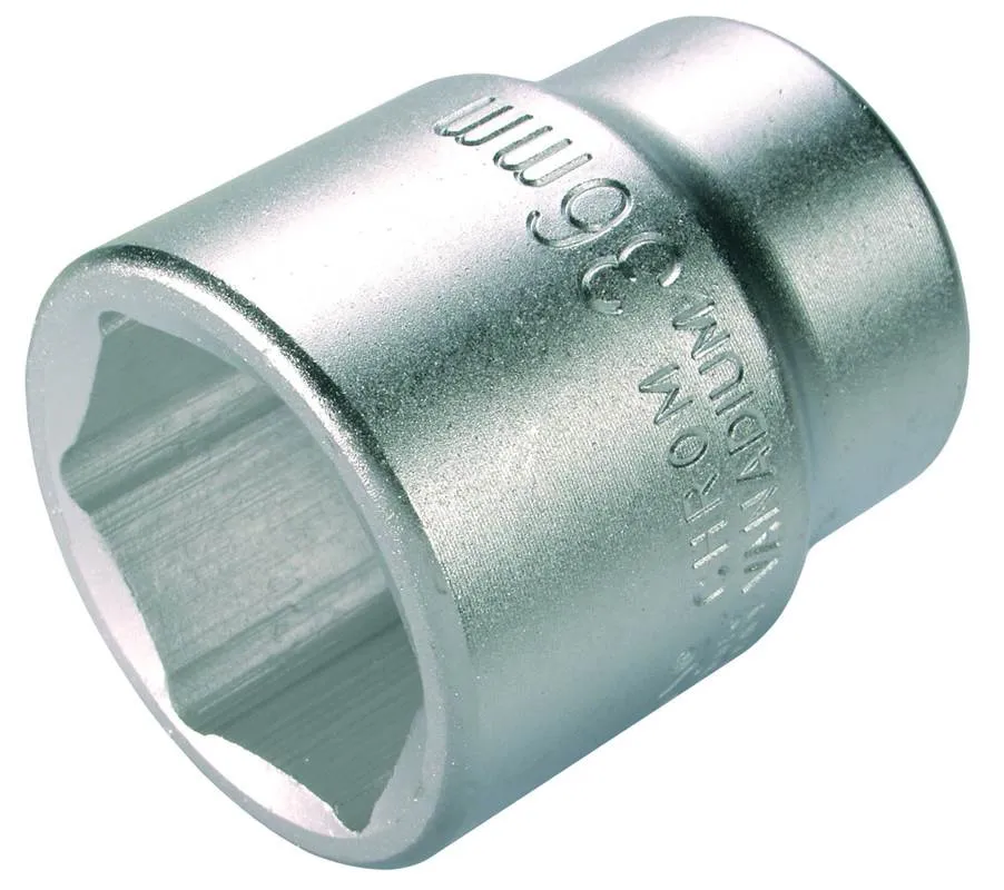 Douille courte 1/2" 6Pans Crv