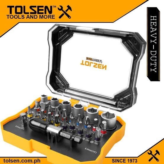 Coffret Kit D’embouts et douilles 32 Pièces TOLSEN