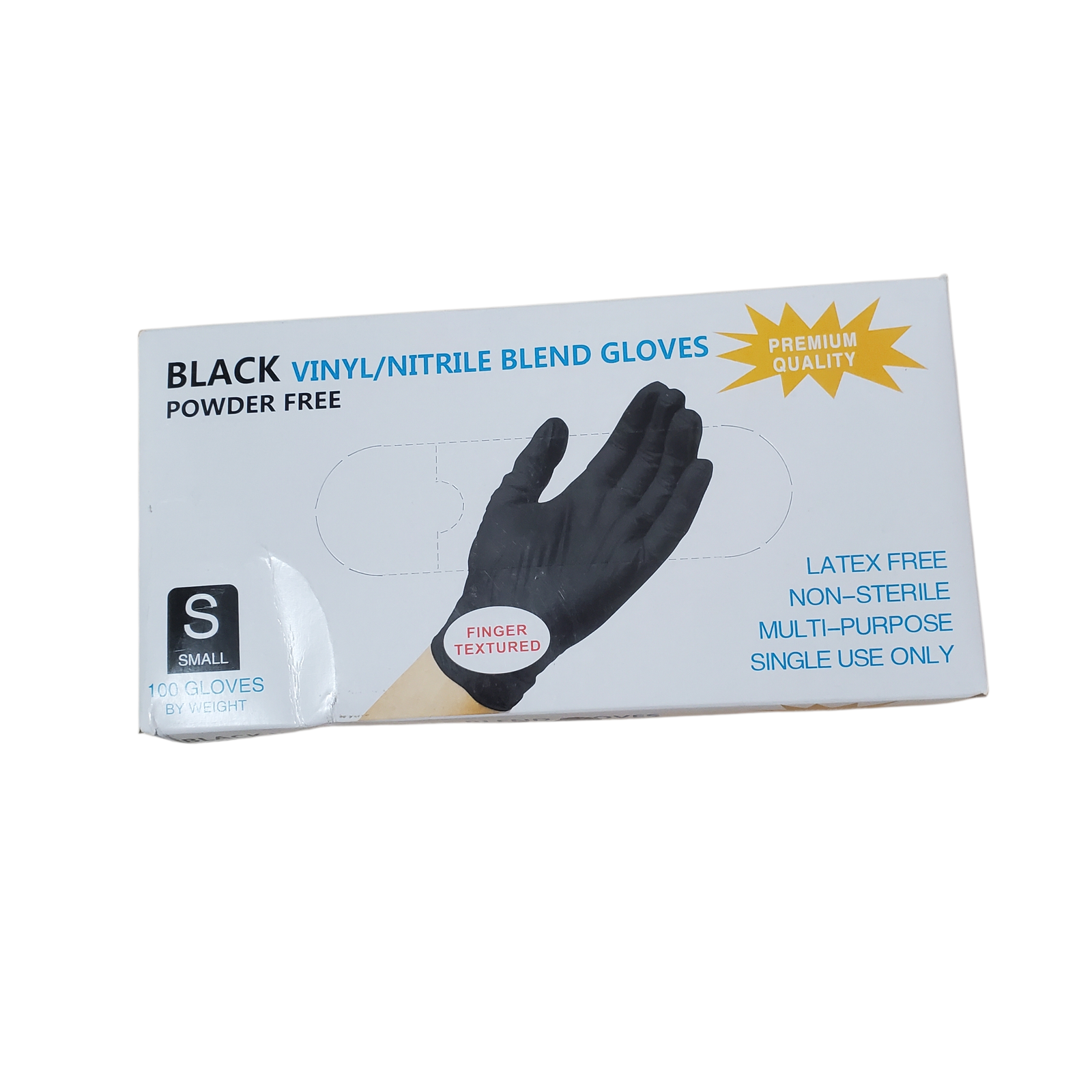 Gants nitrile S paquet de 100 pcs