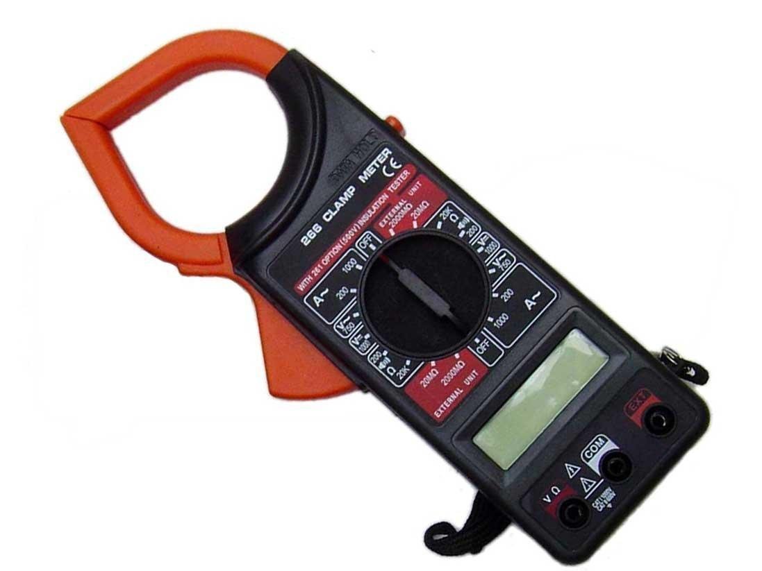 Multimetre avec pince ampermethrique dt266