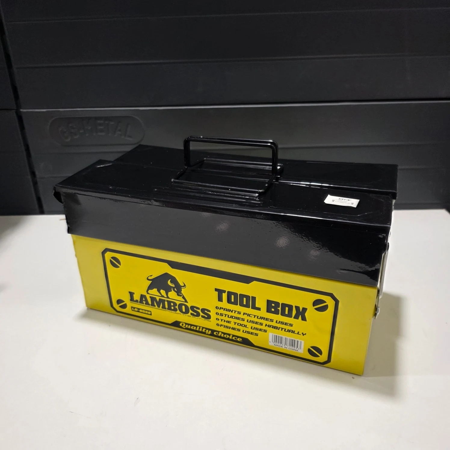 Caisse a outils métalique 14" LAMBOSS