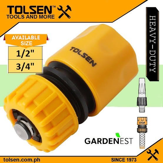 Raccord rapide 1/2 TOLSEN