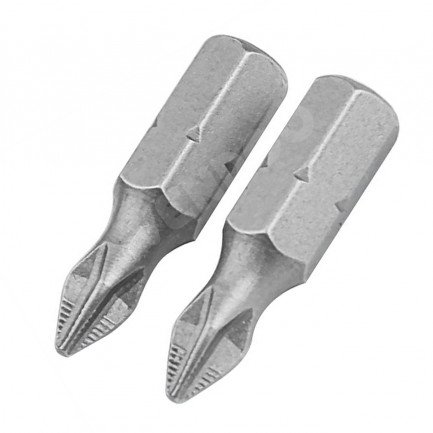 2Pcs embouts PH1X25MM TOLSEN