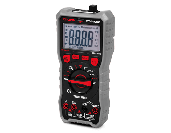 Multimètre Digital 1000v CT44052 - CROWN