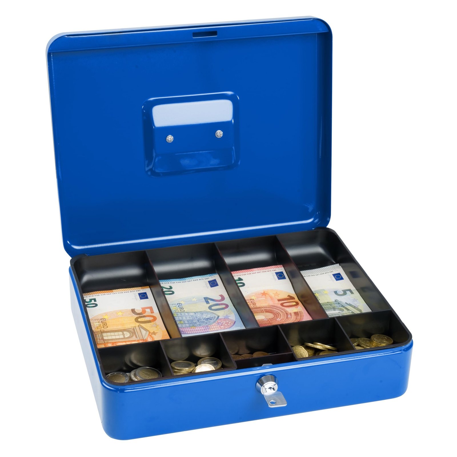 Caisse à monnaie  en métal 300×240×90mm