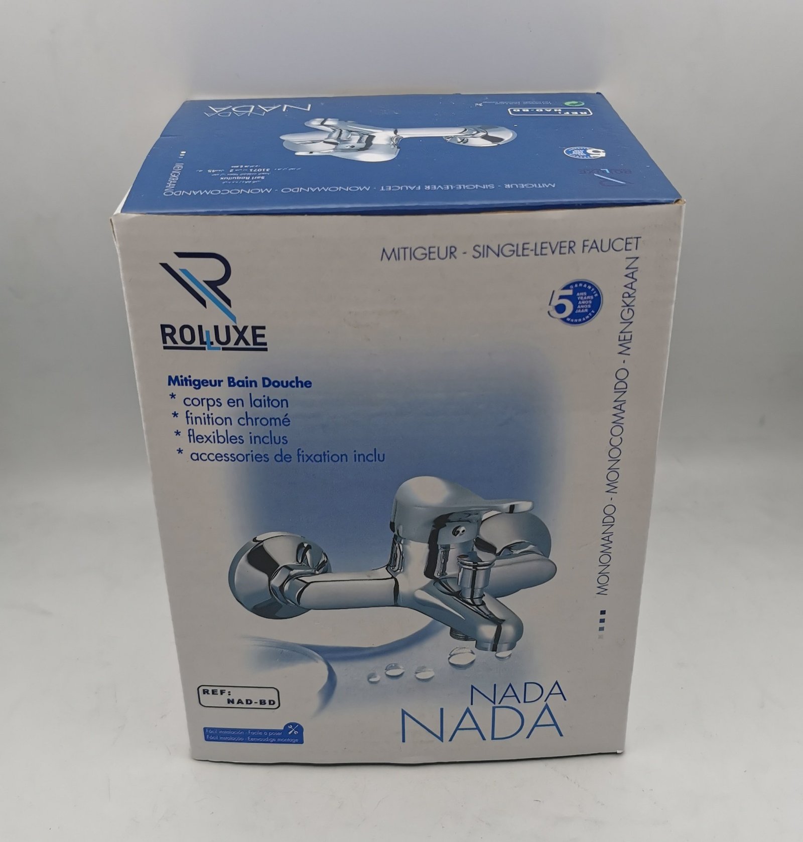 Robinet Mitigeur Bain Douche ROLUXE NADA