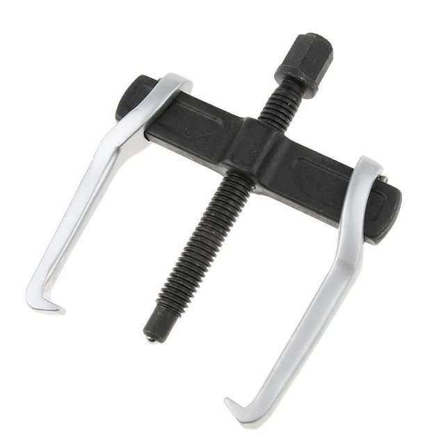 Extracteur de pignon à 2 mâchoires en acier CRV de 10,2 cm, extracteur de roulement réversible avec griffes et tige de vis, intérieur extérieur pour enlever les poulies, roulements et engrenages