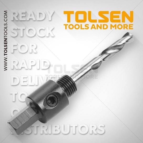 Adaptateur Scie Cloche Hss 14-30 Mm TOLSEN