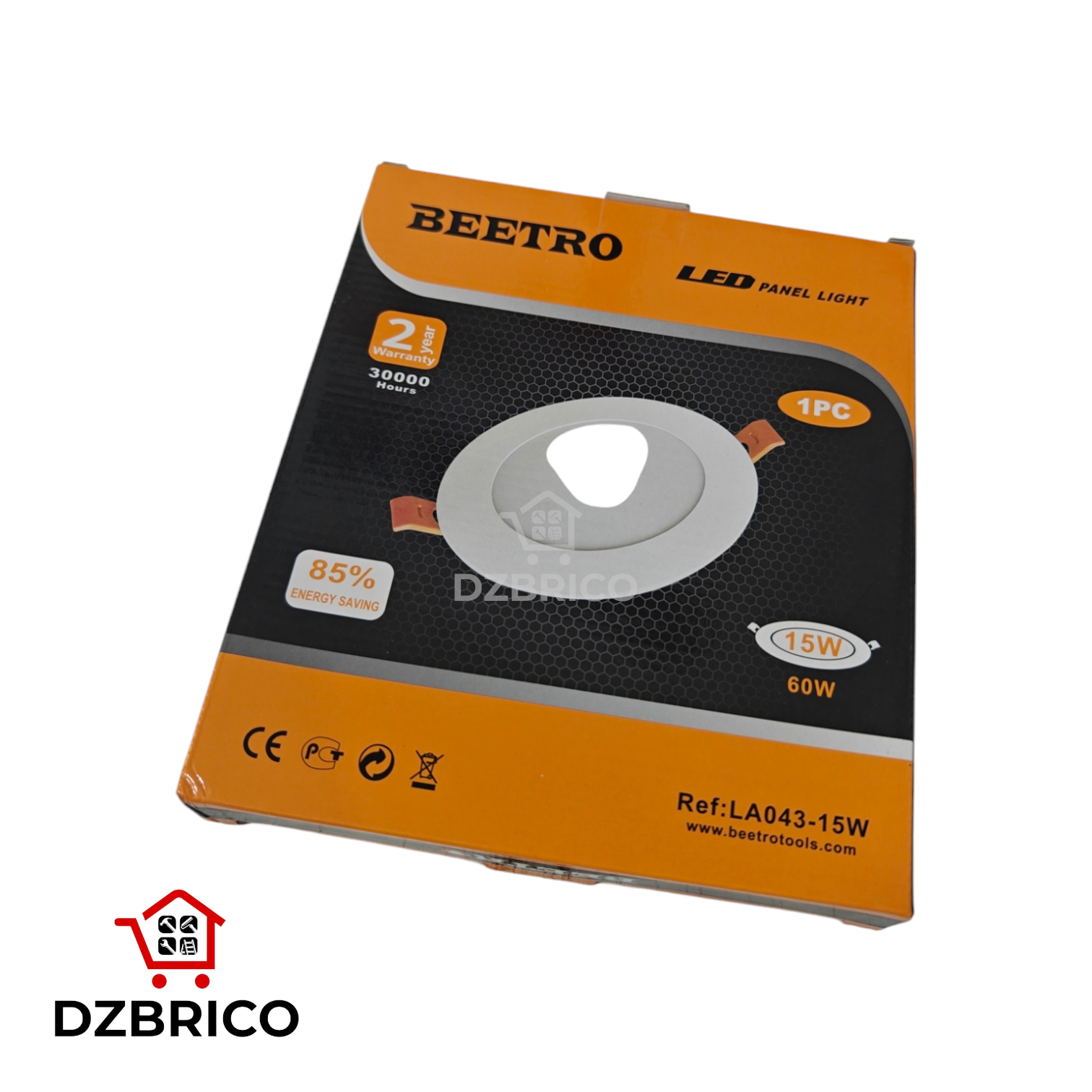 Lampe spot LED rond 15w BEETRO