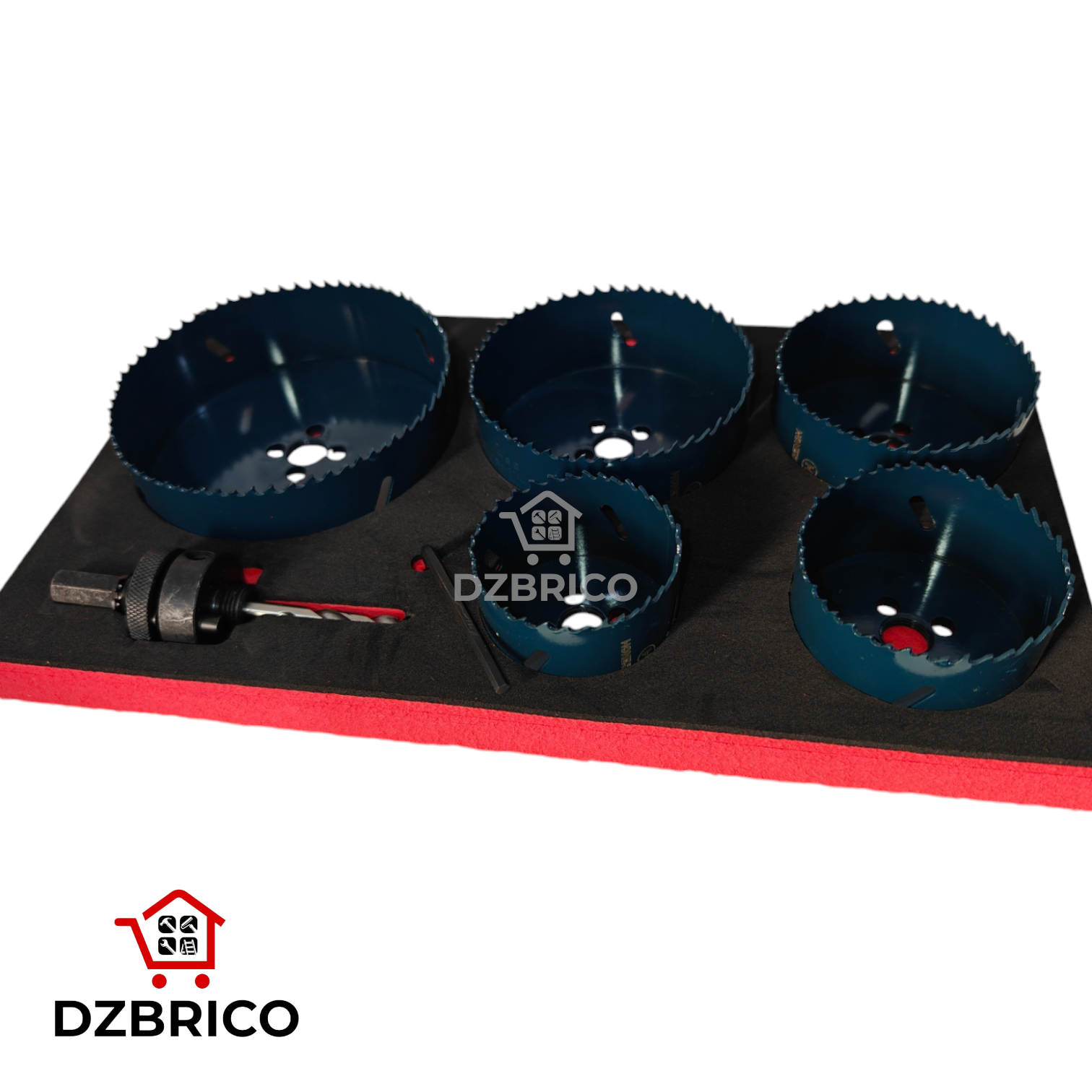 Jeux de scie a cloches 64-127mm 5pcs bi-metal HONESTPRO