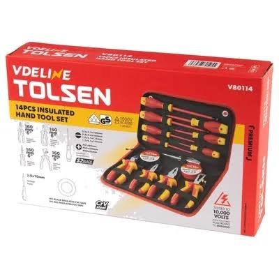 jeux de tournevis et Pinces isolée TOLSEN