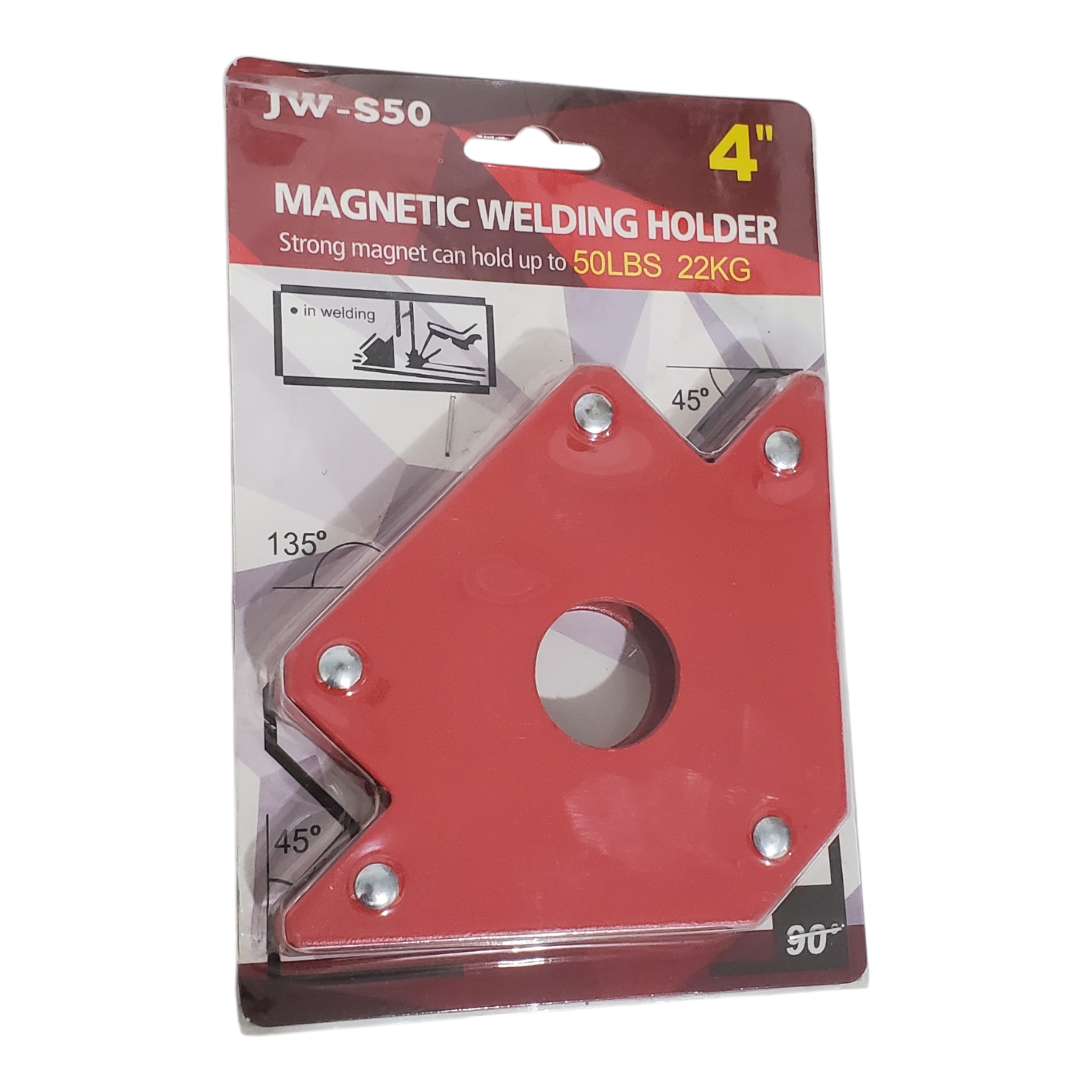 Support magnétique de soudage de 4 pouces
