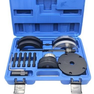 Kit d'outils pour roulements de roue 85 mm – pour VW T5, T6, T7, Touareg, Transporter et Multivan – montage/démontage des roulements de roue avant