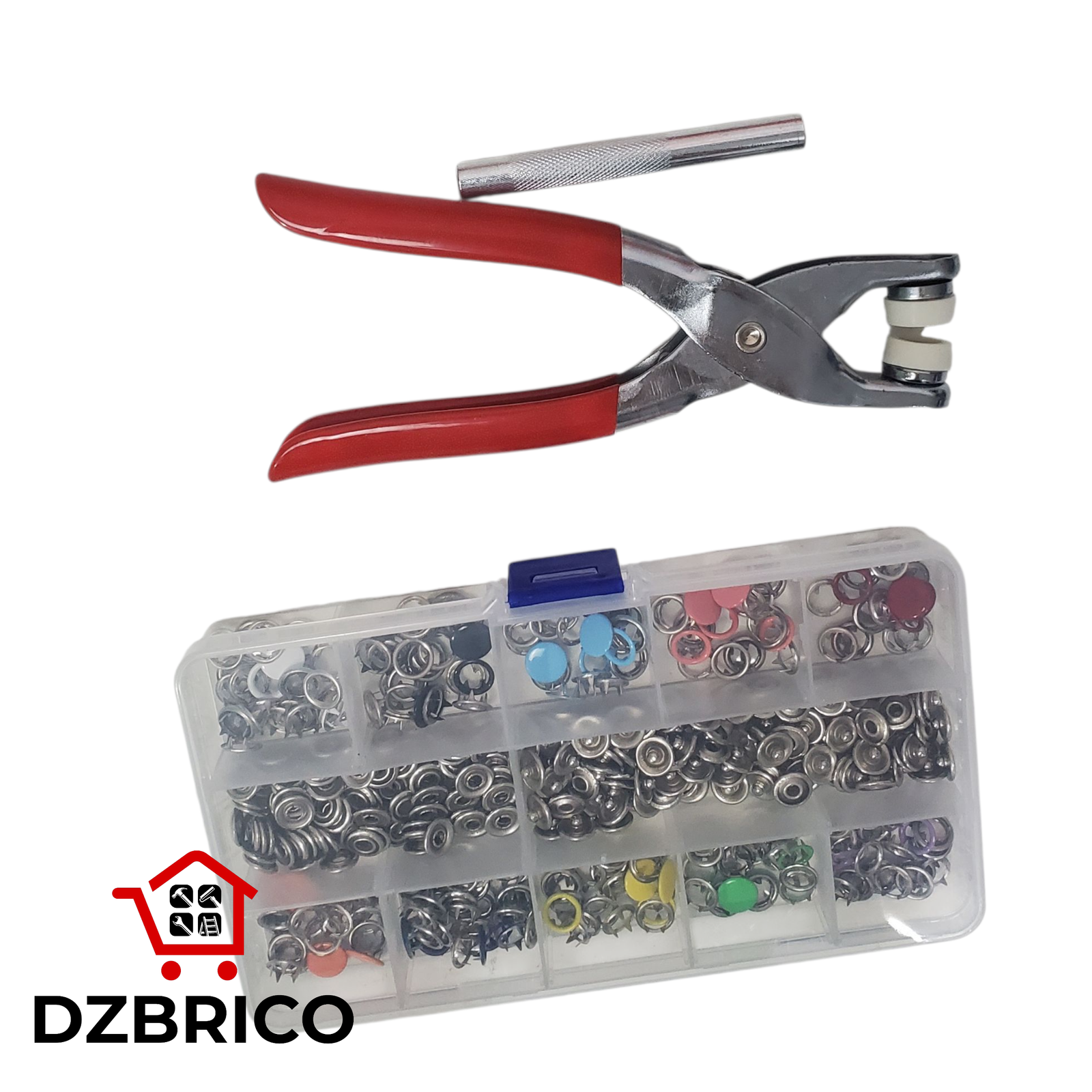 Kit Pince à Pressions avec 100 Boutons Pression
