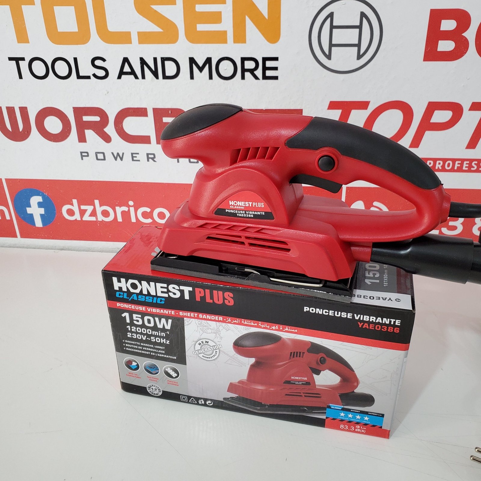 Ponceuse Vibrante 150W HONESTPLUS