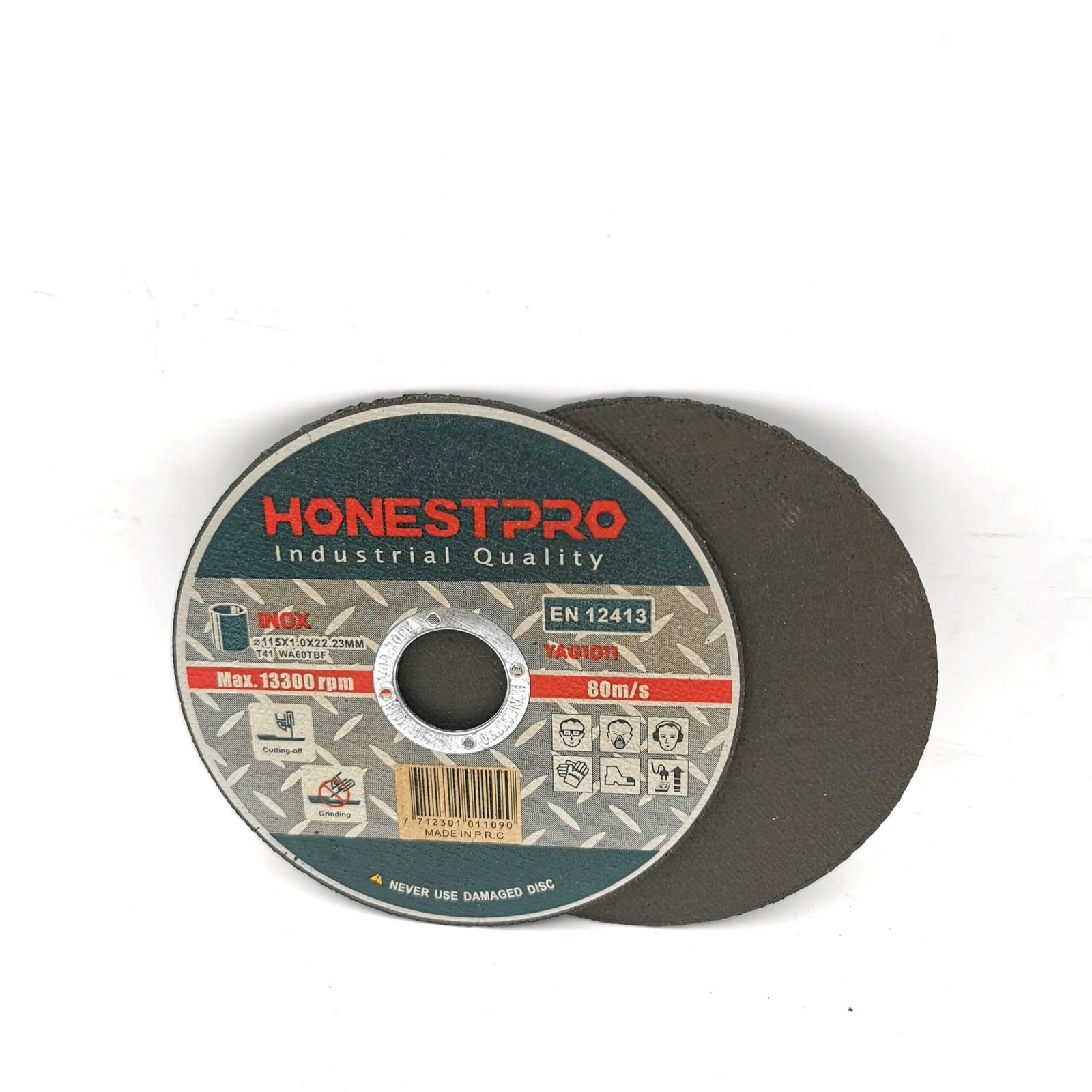 Disque a couper Métal Inox 115mm HONESTPRO