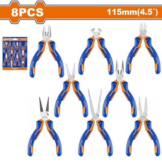 Jeux de Mini Pinces 8 pièces WADFOW