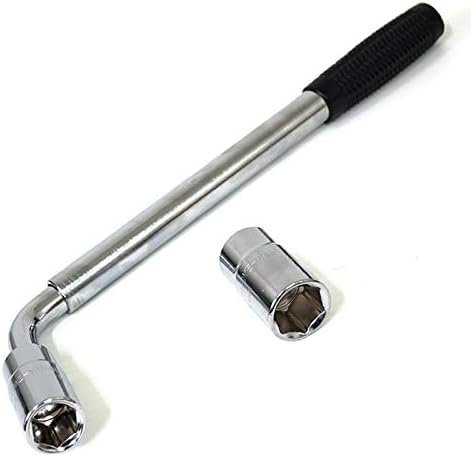 Clé de Roue télescopique pour Changement de Pneu de Voiture en Acier chromé 1/2' 17, 19, 21, 23