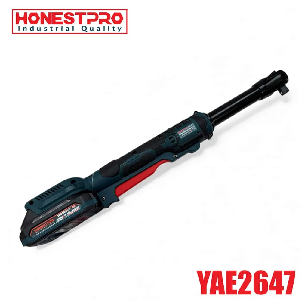 Bras et clé a cliquet long A batterie YAE2647 HONESTPRO