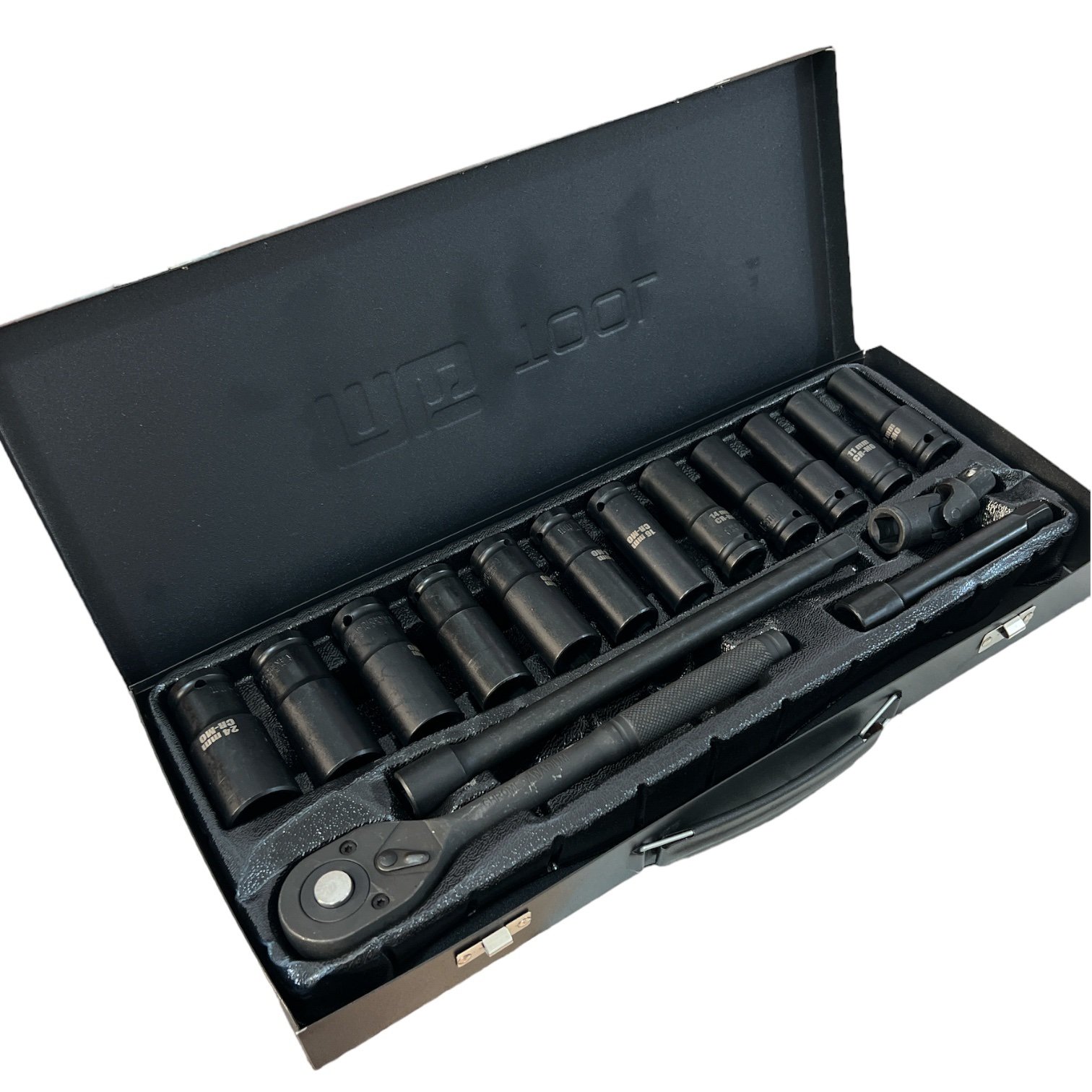 Coffret De Douilles A Choc Cliquet 17pcs 1/2"