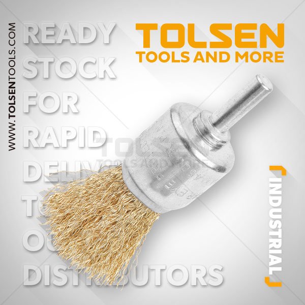 Brosse métallique 24mm TOLSEN