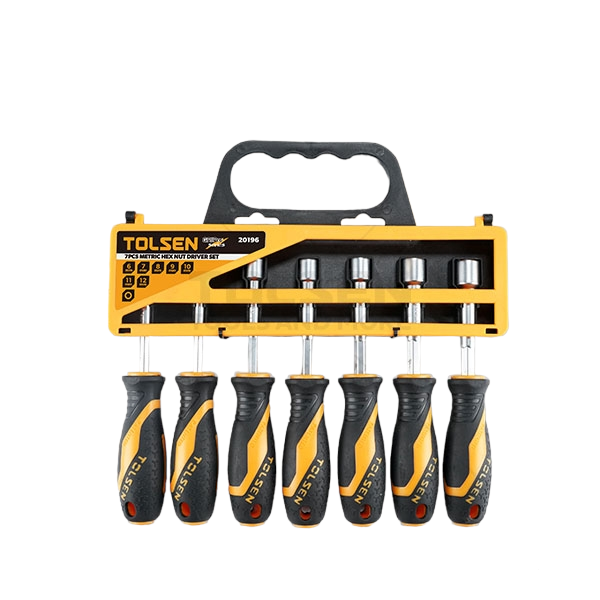 Kit Jeux De Tournevis a pipe 7 Pcs TOLSEN