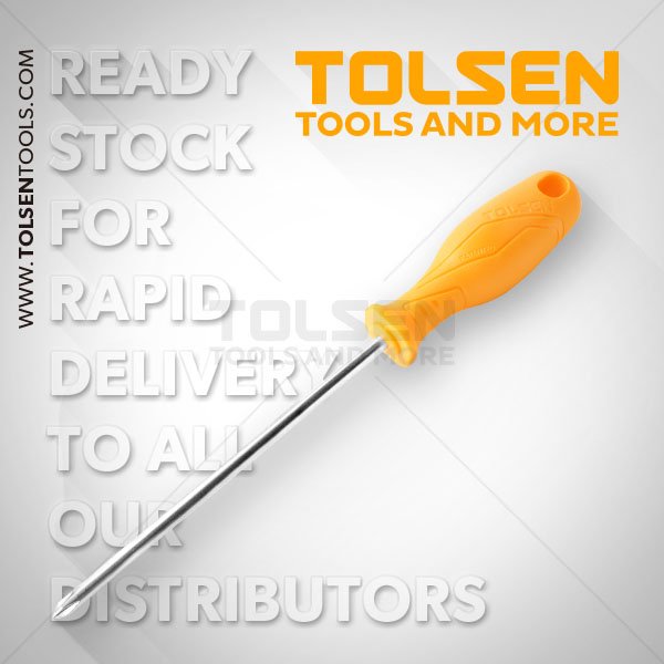 Tournevis Magnétique PH2x200mm TOLSEN