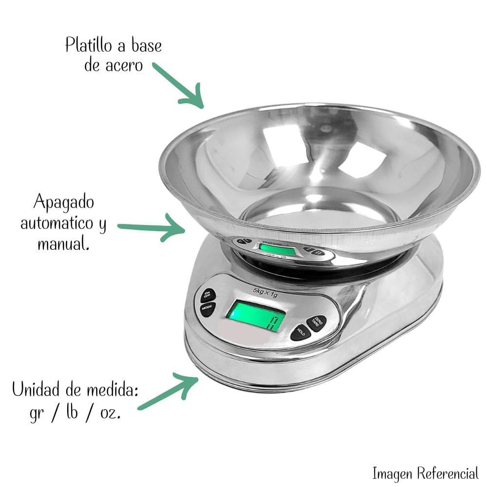 Balance  De Cuisine  En Inox 1g-5kg