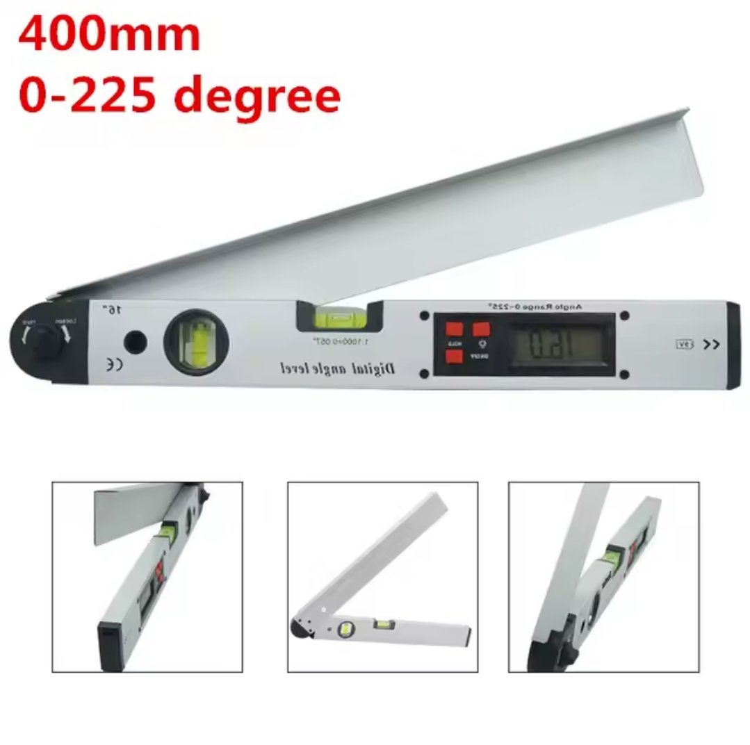 Rapporteur d'angle numérique et Règle d'angle horizontal numérique LCD 400mm
