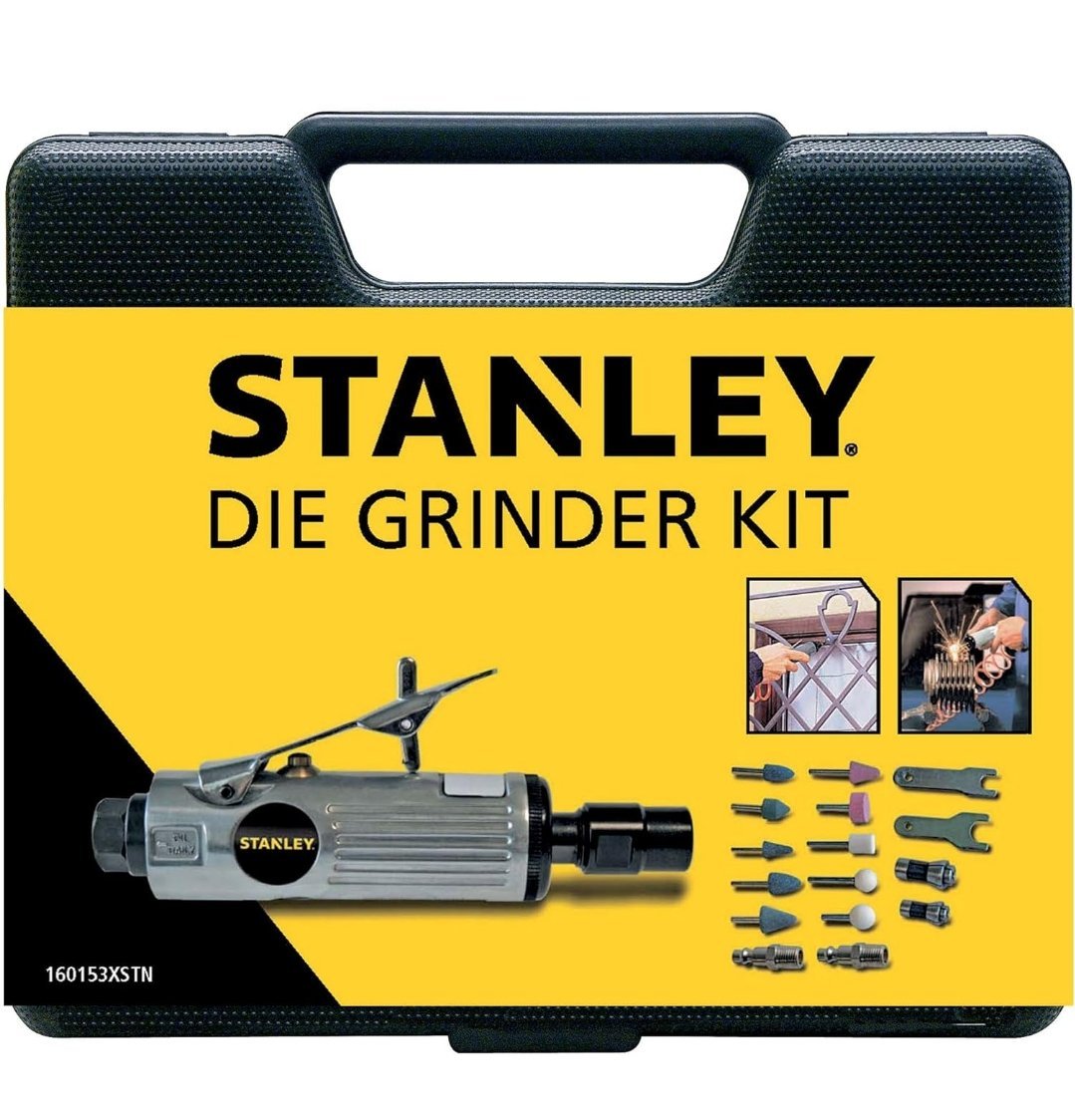 Kit Mini meuleuse droite pneumatique STANLEY