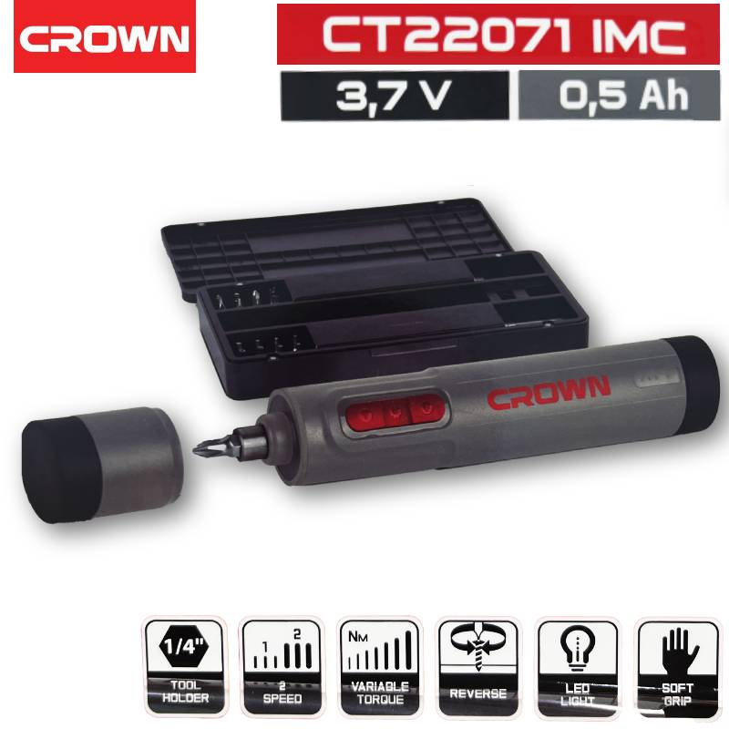 Tournevis de Précision 3.7V sans fil  CT22071 CROWN