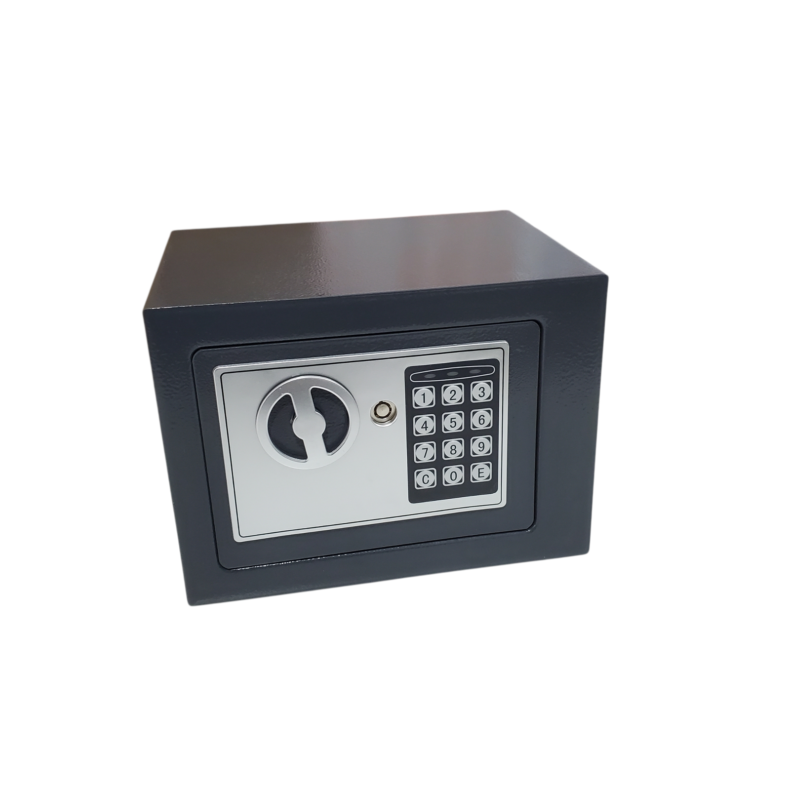 Coffre fort 27×22×22cm (Blanc - Gris - Noir )