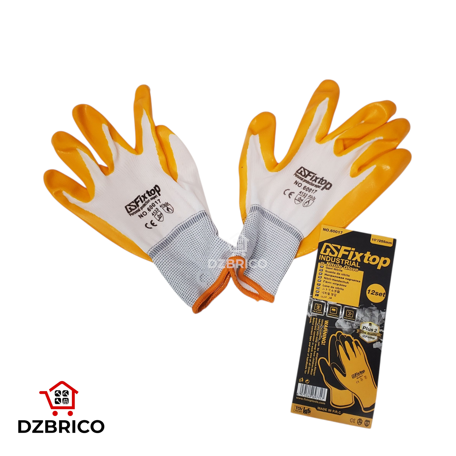 Gants en nitrile GSFixtop