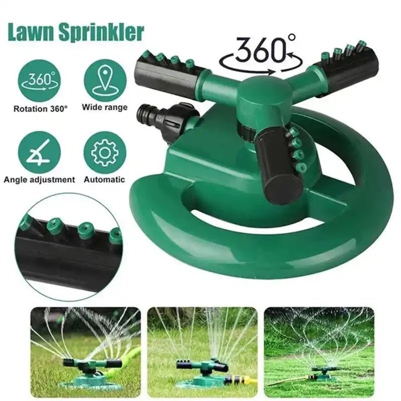 Outil Système D’arrosage Automatique a 360 degré Rotative ( jaune ) SFE