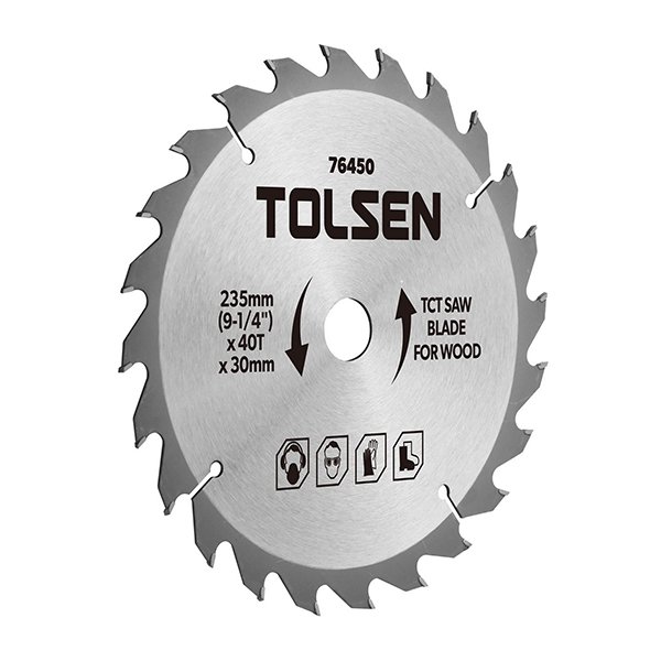 Disque a bois 115mm 24T TOLSEN