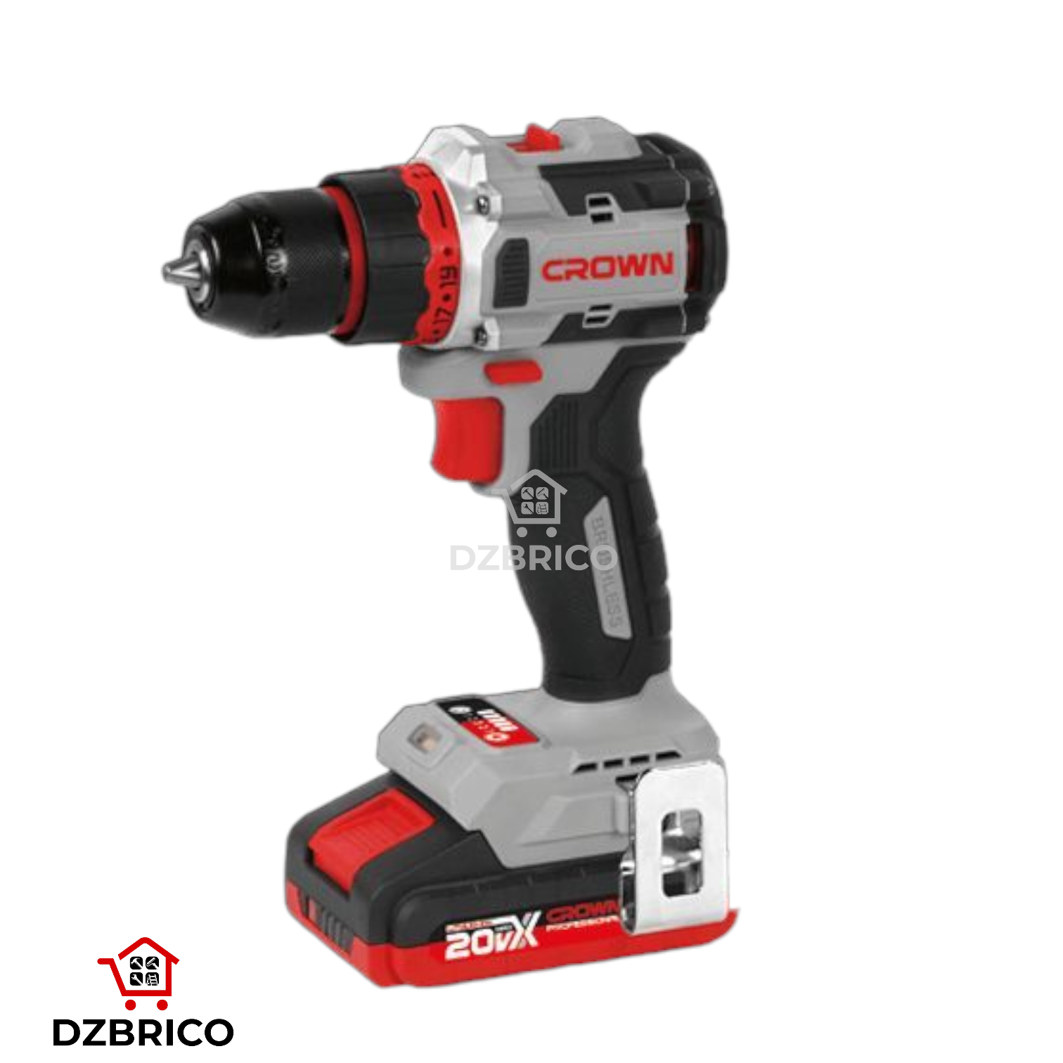 Visseuse perceuse a batterie 20V 2.ah CROWN
