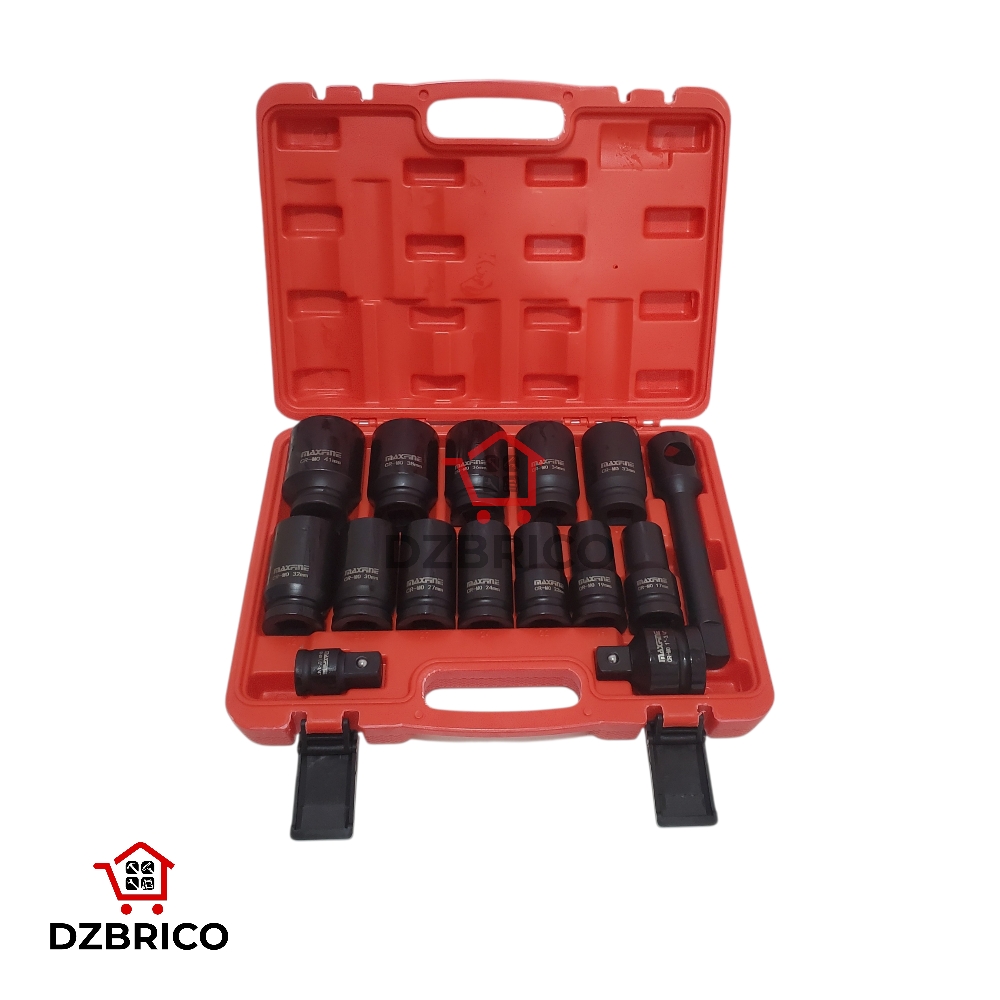 Coffret Douilles à choc langue 15pcs