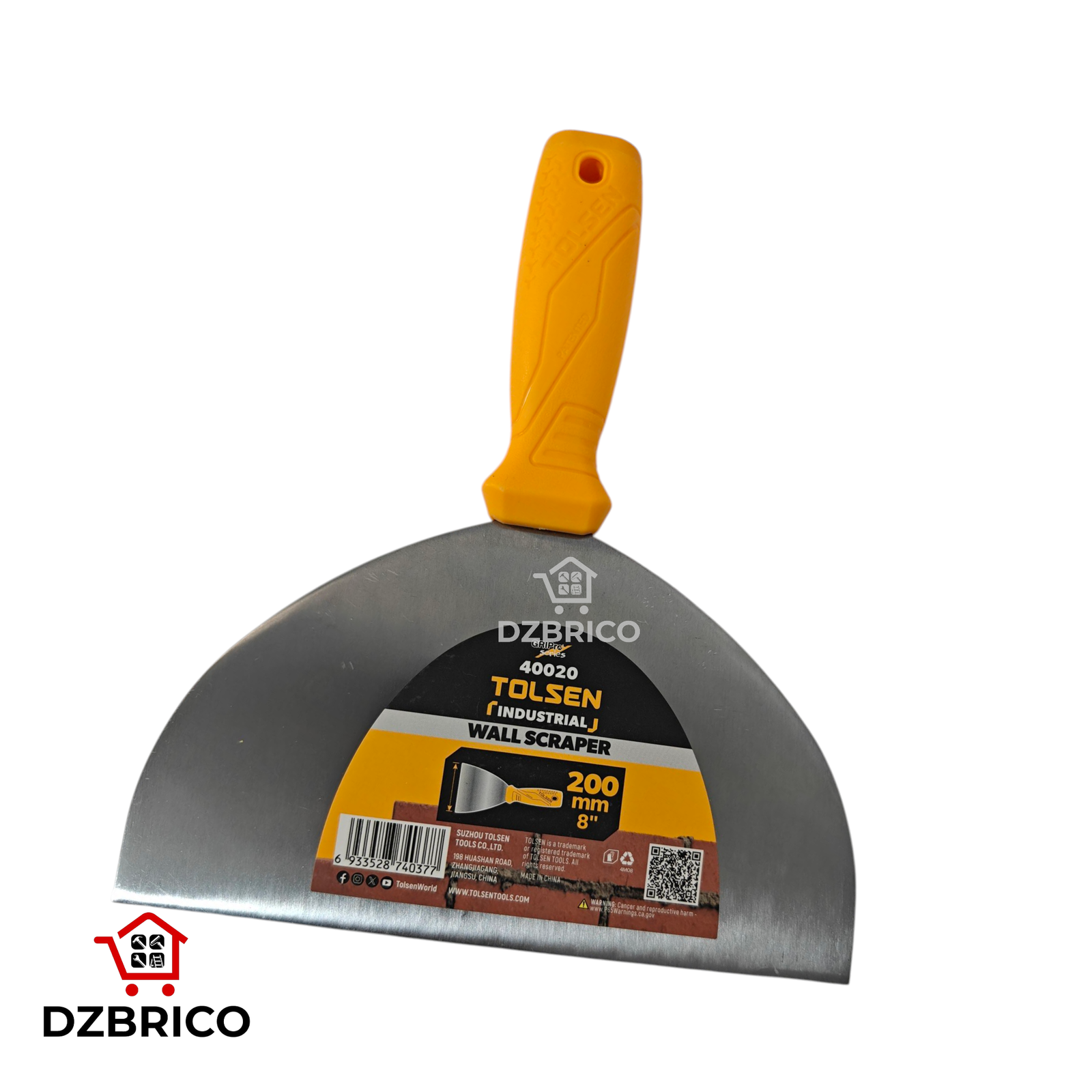 Raclette universelle 8" 200mm TOLSEN
