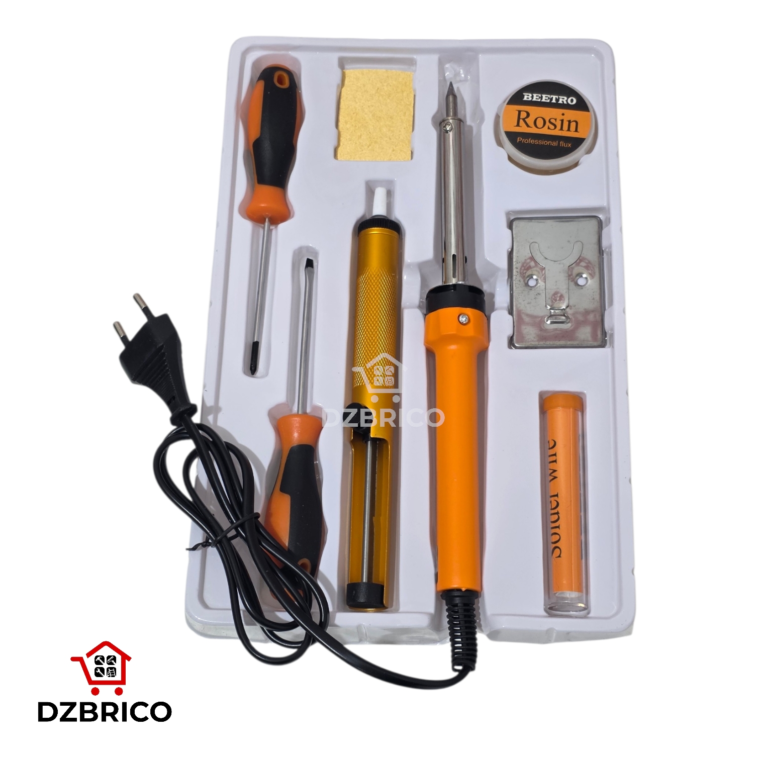 Kit fer a souder 60W 8 Pieces TC0716 BEETRO