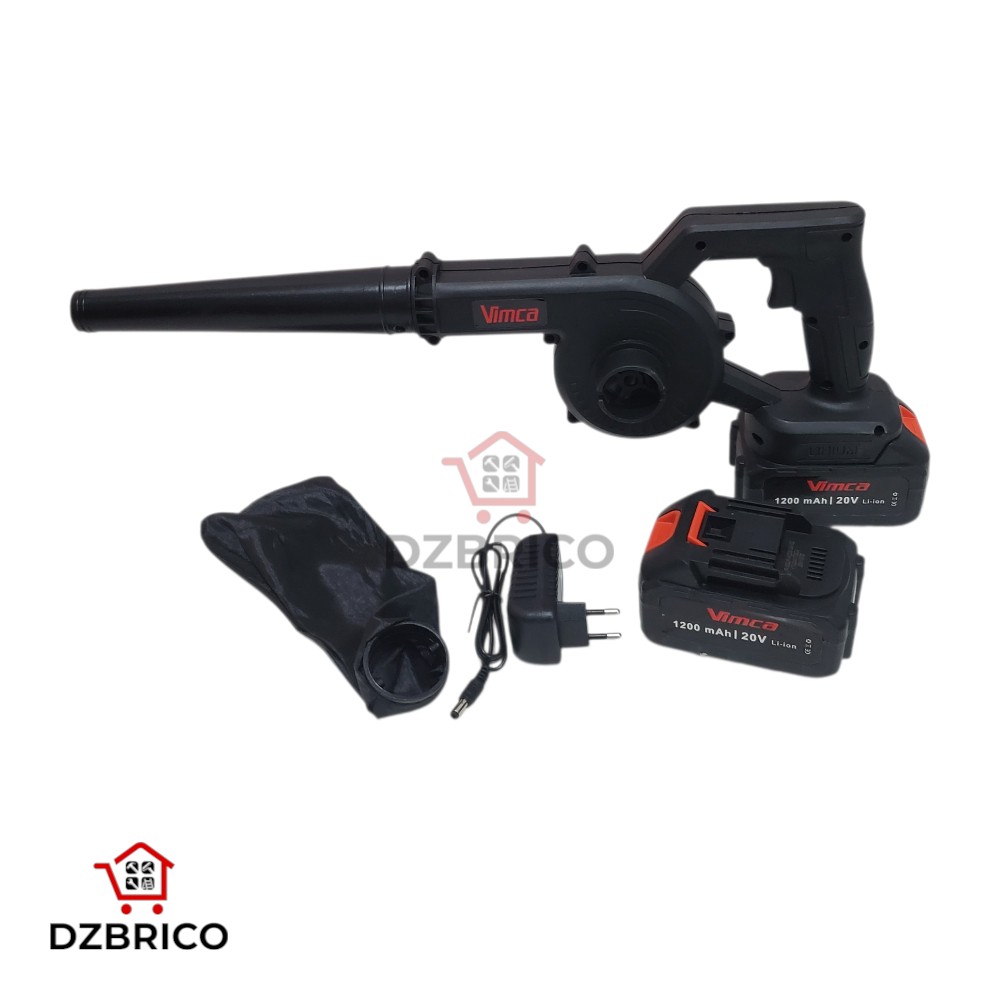 souffleur-aspirateur  avec 2 batteries de 20v  VIMCA