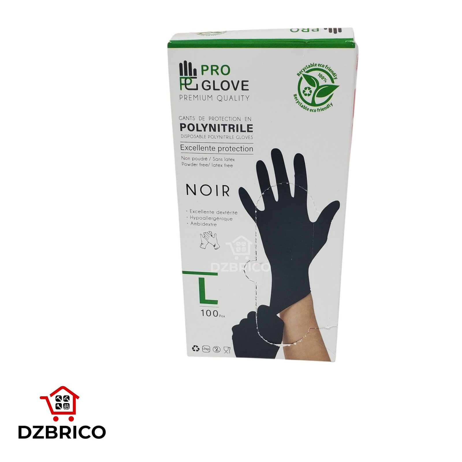 Gants Jetable taille L