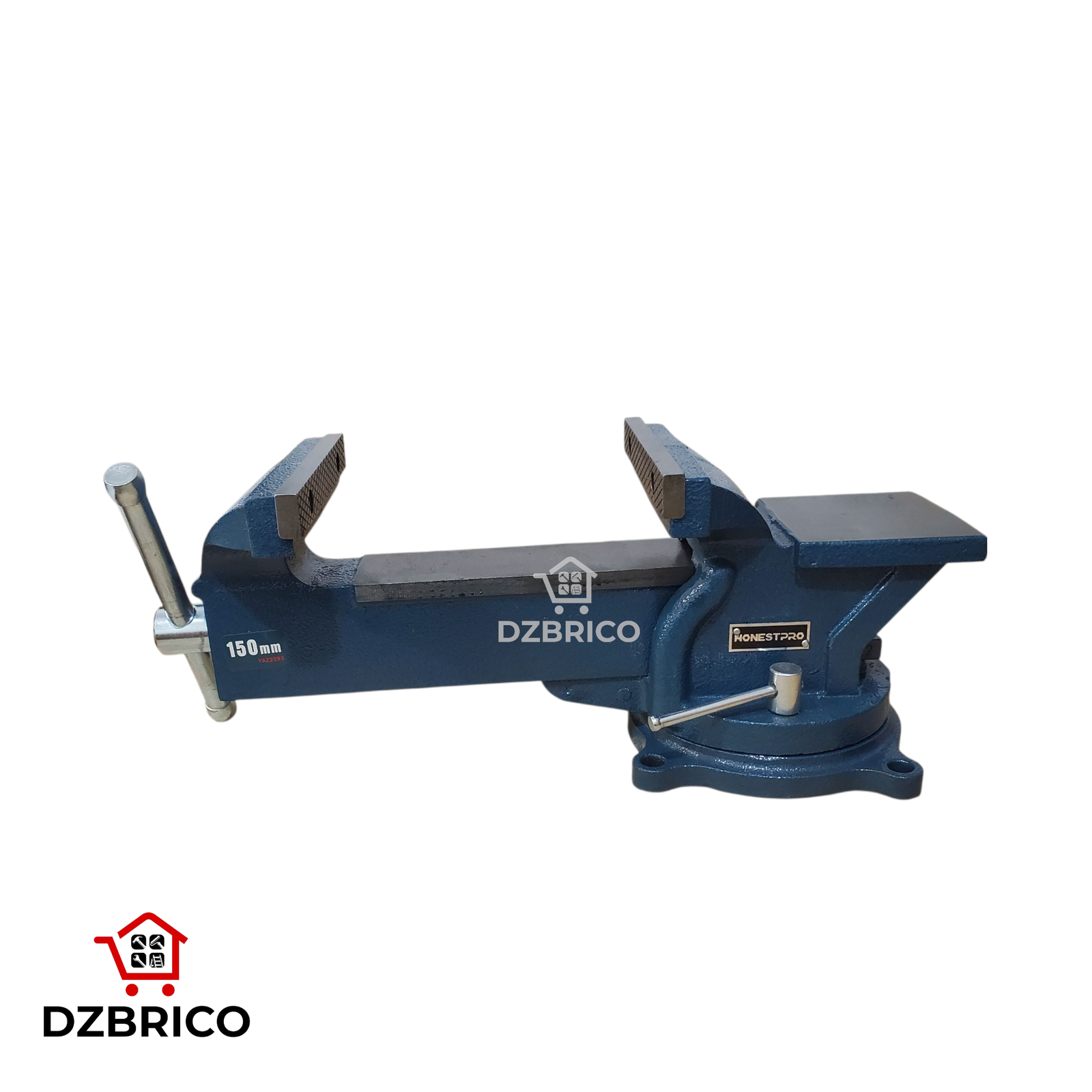 Étau acier base tournante 150 mmHONESTEPRO