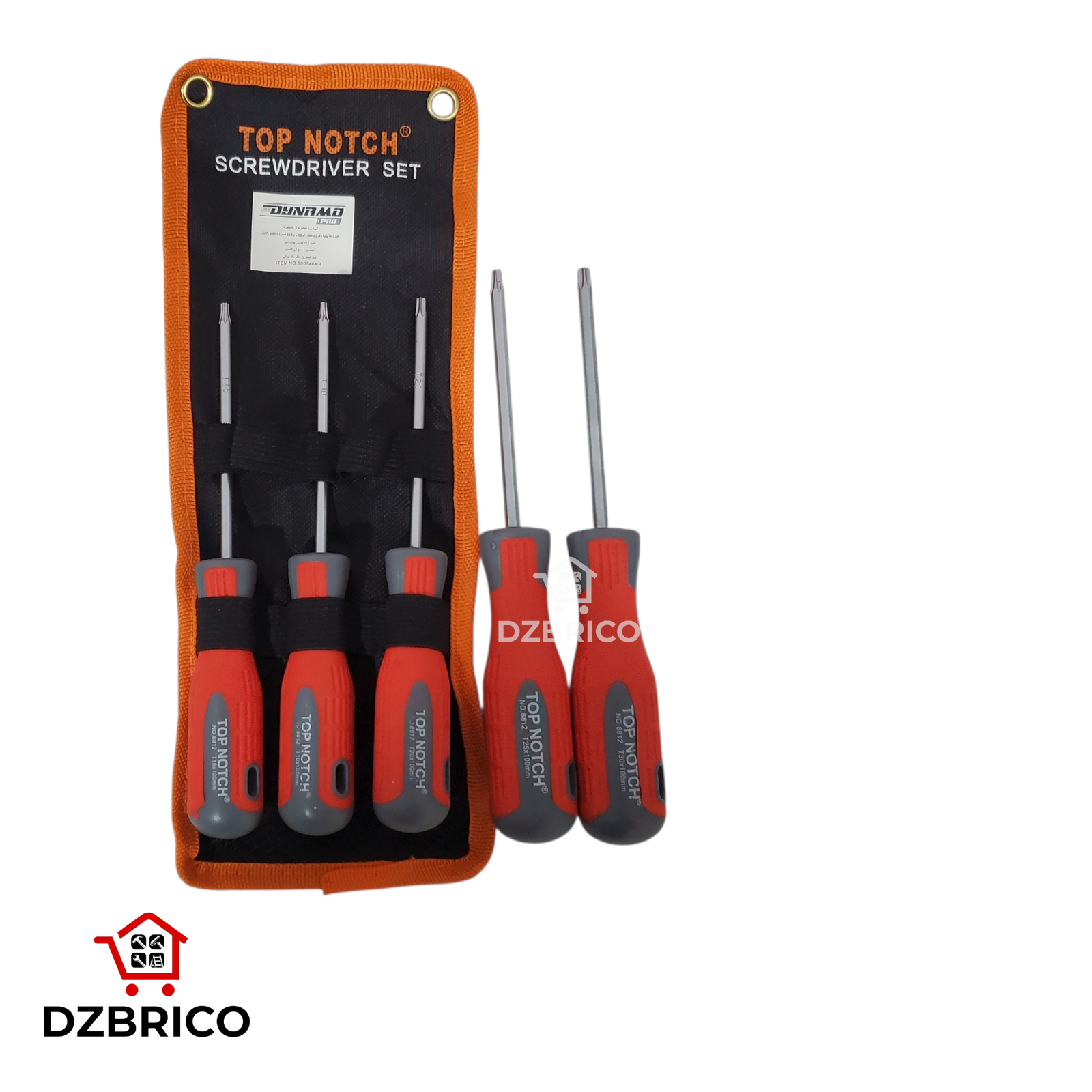 Jeu de 5 tournevis Torx