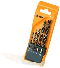 Jeux De Mèche 5 Pièces Bois TOLSEN
