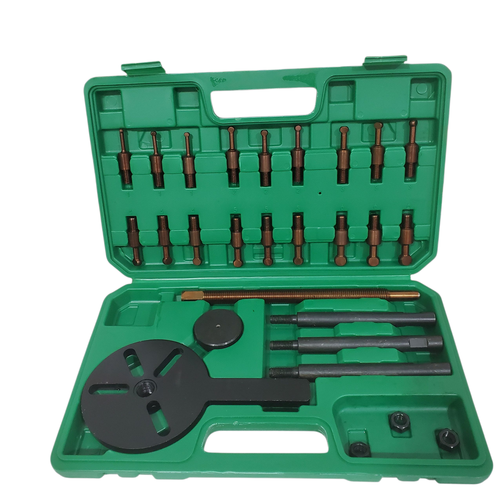 Coffret extracteur de démontage de roulement - Extracteur de trou intérieur - Outil de démontage à trois mâchoires