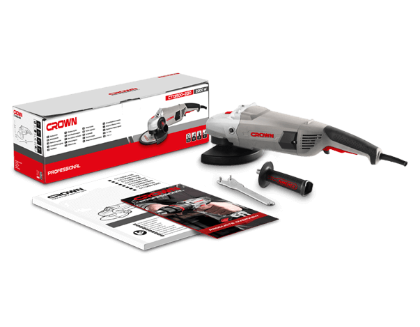 Meuleuse D'angle 230mm 2200w - CT13500 -CROWN