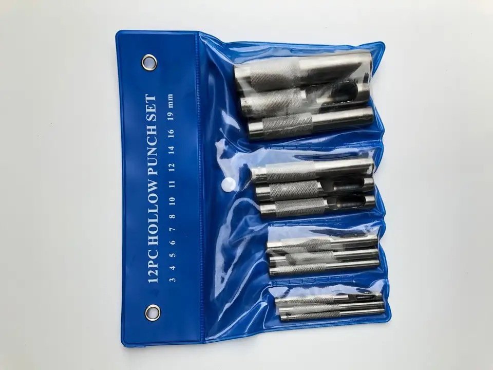Emporte Pièce pour le cuir 12Pcs